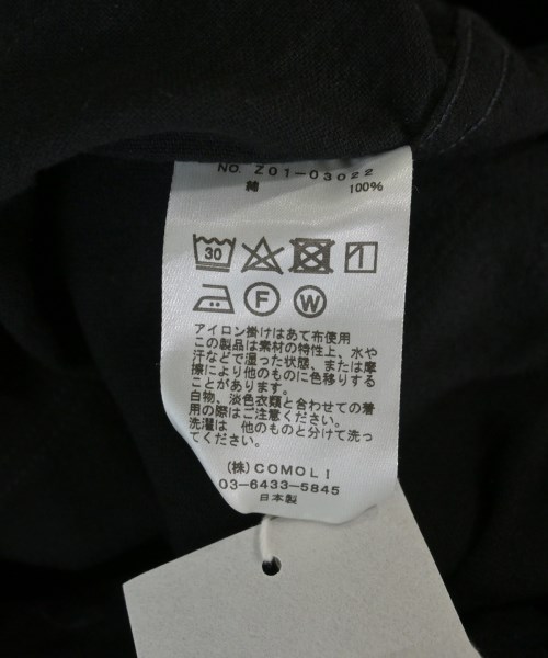 COMOLI（コモリ）スウェットパンツ 黒 サイズ:3(L位) メンズ/2200630161050