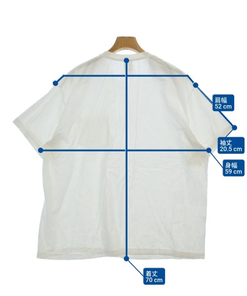 COMOLI（コモリ）Tシャツ・カットソー 白 サイズ:4(XL位) メンズ/2200631834038