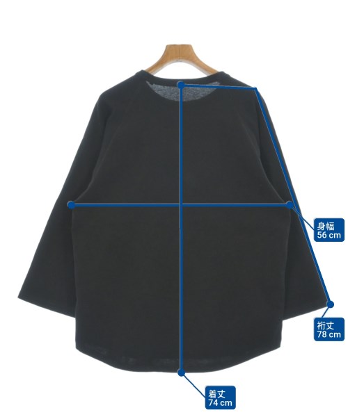 COMOLI（コモリ）Tシャツ・カットソー 黒 サイズ:2(M位) メンズ/2200632265022