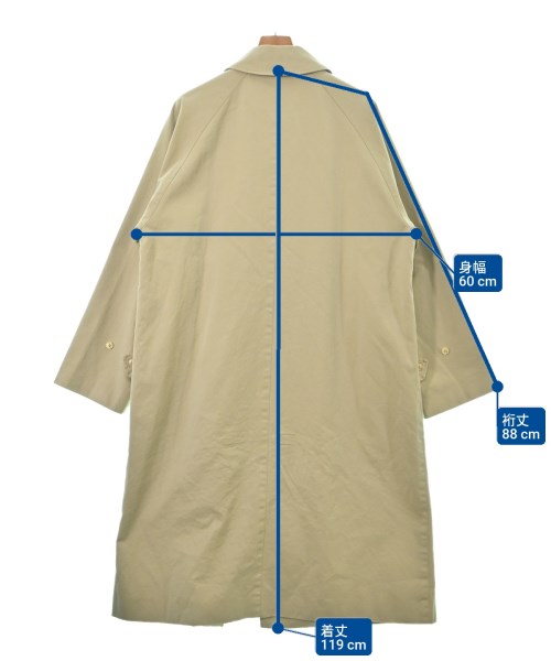 COMOLI（コモリ）ステンカラーコート ベージュ サイズ:2(M位) メンズ/2200632579044