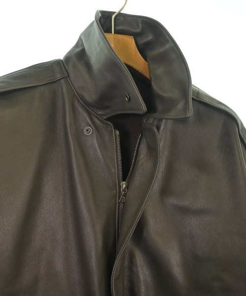 COMOLI（コモリ）ライダース 茶 サイズ:2(M位) メンズ/2200629631038