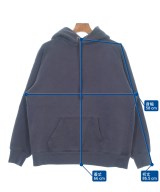 COMOLI（コモリ）パーカー 紫 サイズ:2(M位) メンズ/2200632836093