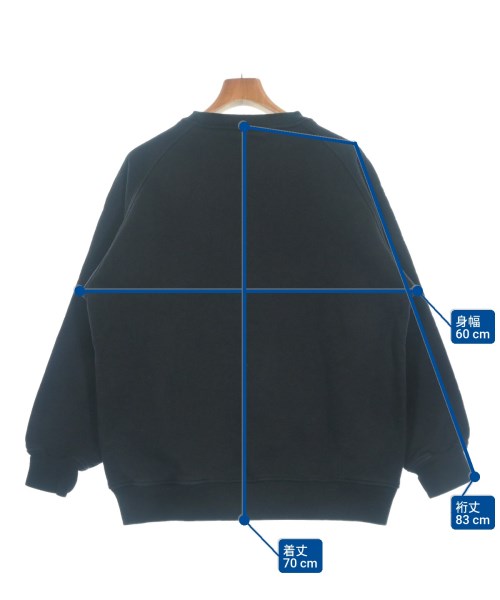 COMOLI（コモリ）スウェット 黒 サイズ:2(M位) メンズ/2200632836116