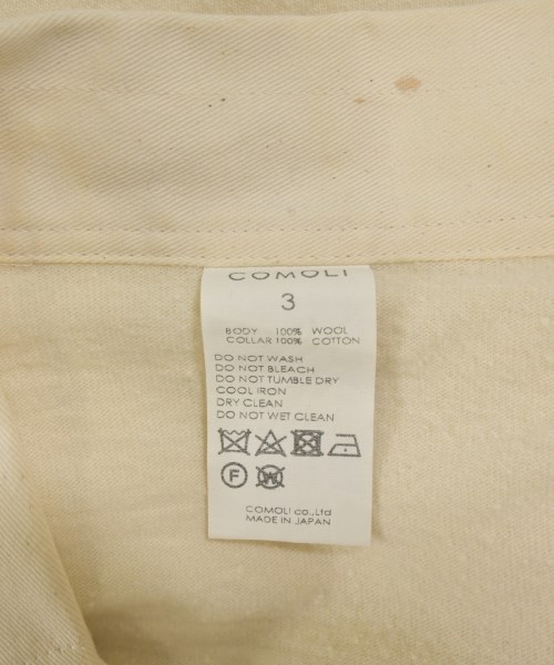 COMOLI（コモリ）ニット・セーター 白 サイズ:3(L位) メンズ/2200632836147