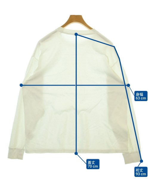 COMOLI（コモリ）Tシャツ・カットソー 白 サイズ:3(L位) メンズ/2200632836154