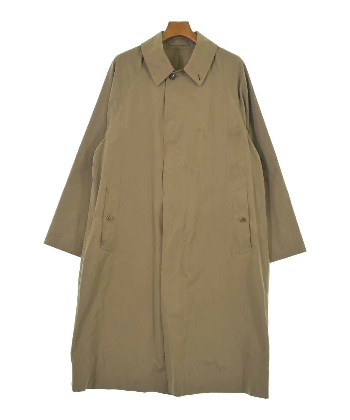 COMOLI（コモリ）ステンカラーコート ベージュ サイズ:2(M位) メンズ