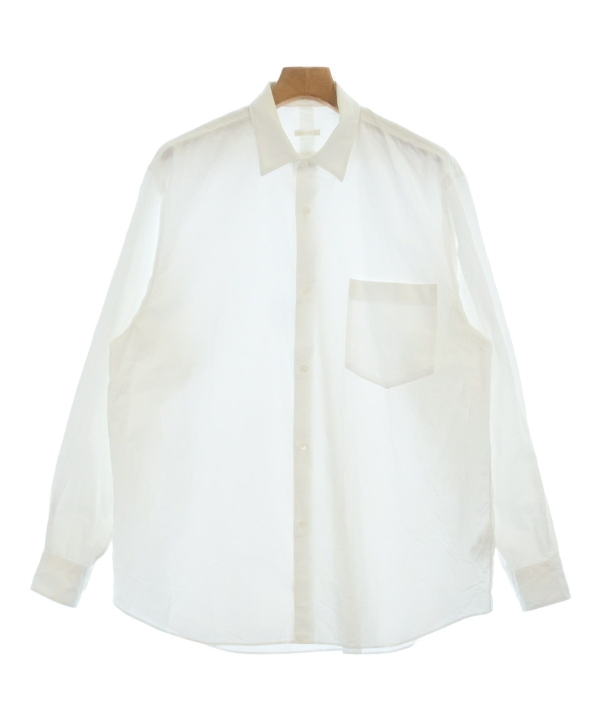 COMOLI コモリ サイズ2 長袖シャツ メンズ 白 COMOLI（コモリ）カジュアルシャツ 白 サイズ:2(M位) メンズ