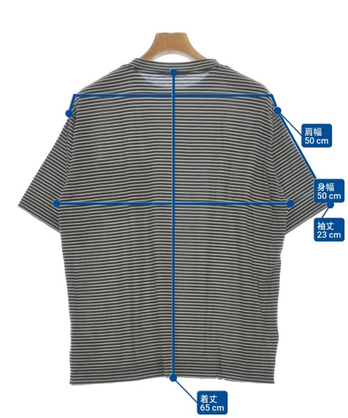 COMOLI（コモリ）Tシャツ・カットソー 黒 サイズ:1(S位) メンズ/2200611234087