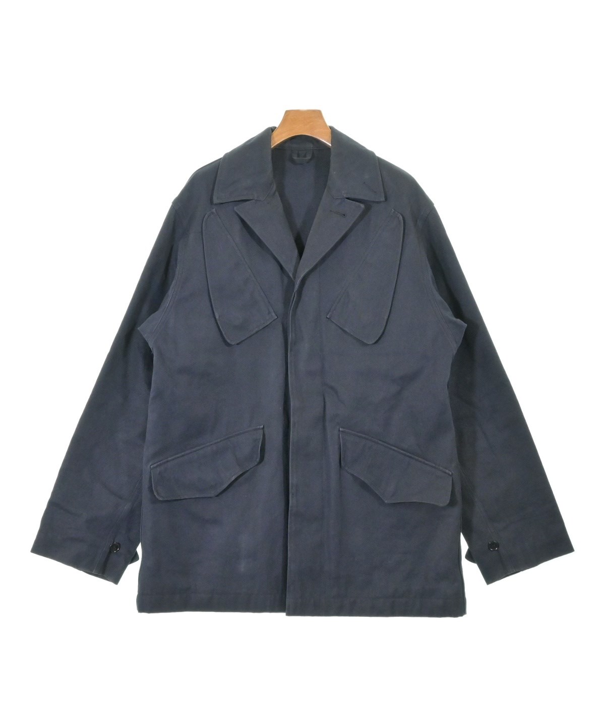 COMOLI コモリ カジュアルジャケット メンズ 【古着】【中古】 COMOLI（コモリ）カジュアルジャケット 紺 サイズ:2(M位) メンズ