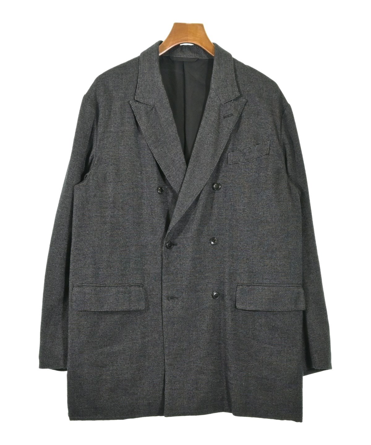 COMOLI（コモリ）テーラードジャケット 黒 サイズ:3(L位) メンズ