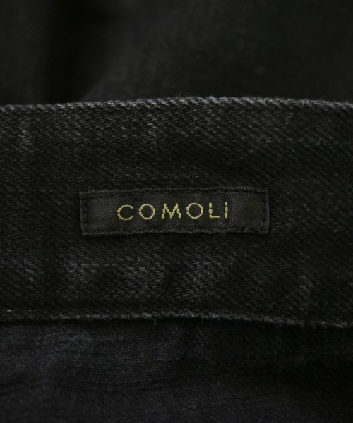 COMOLI（コモリ）デニムパンツ 黒 サイズ:3(L位) メンズ/2200617710011