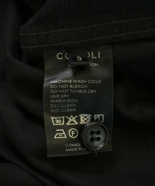 COMOLI（コモリ）デニムパンツ 黒 サイズ:3(L位) メンズ/2200617710011
