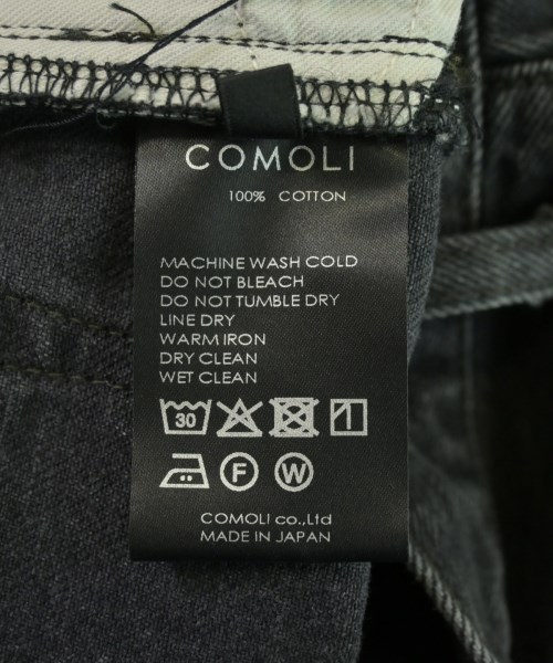 COMOLI（コモリ）デニムパンツ 黒 サイズ:2(M位) メンズ/2200617710028