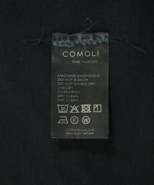 COMOLI（コモリ）Tシャツ・カットソー 黒 サイズ:4(XL位) メンズ/2200617710035