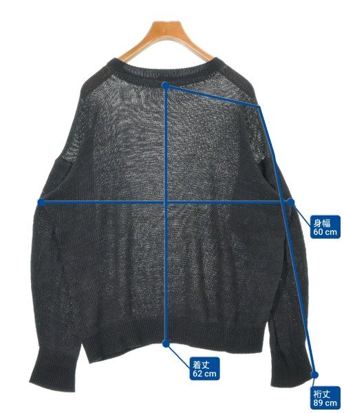 COMOLI（コモリ）ニット・セーター 黒 サイズ:-(XL位) メンズ/2200618404056