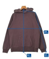 COMOLI（コモリ）パーカー 茶 サイズ:3(L位) メンズ/2200612156043