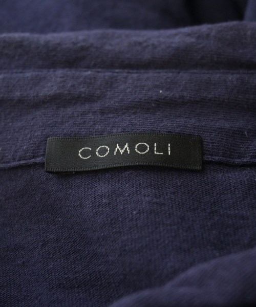 COMOLI（コモリ）カジュアルシャツ 紺 サイズ:3(L位) メンズ/2200619644048