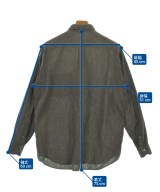 COMOLI（コモリ）カジュアルシャツ グレー サイズ:1(S位) メンズ/2200620547024