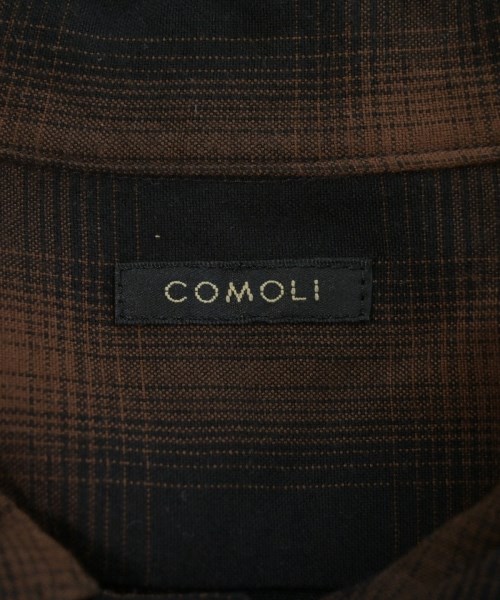 COMOLI（コモリ）カジュアルシャツ 茶 サイズ:2(M位) メンズ/2200604856012