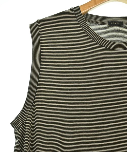 COMOLI（コモリ）タンクトップ 黒 サイズ:4(XL位) メンズ/2200606839051