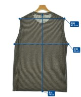 COMOLI（コモリ）タンクトップ 黒 サイズ:4(XL位) メンズ/2200606839051