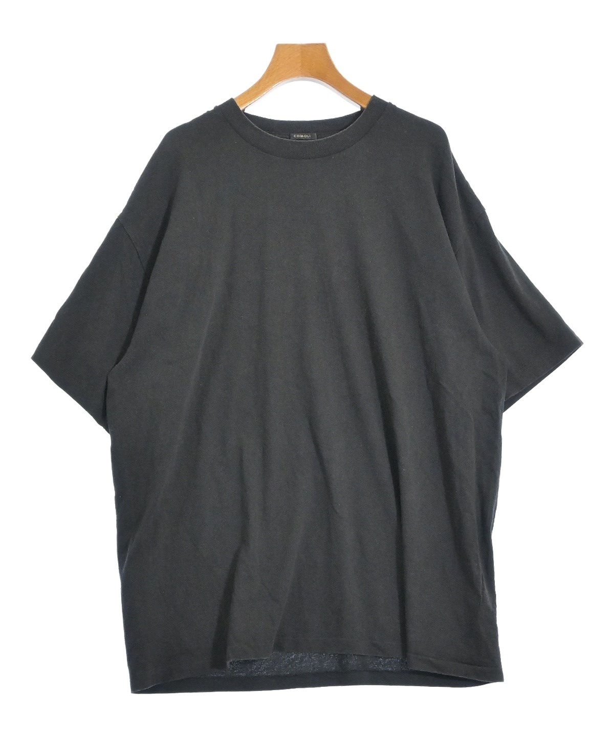 COMOLI（コモリ）Tシャツ・カットソー 黒 サイズ:4(XL位) メンズ