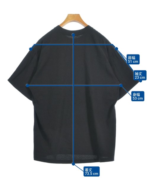 COMOLI（コモリ）Tシャツ・カットソー 黒 サイズ:3(L位) メンズ/2200668354066