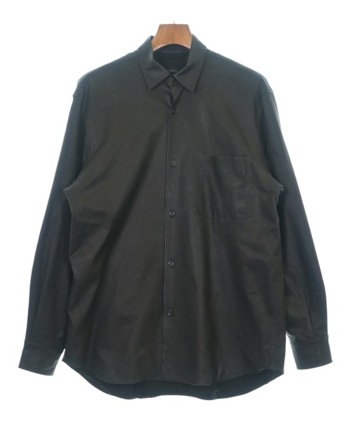 COMOLI(コモリ)カジュアルシャツ 黒 サイズ:2(M位)/2200672996078