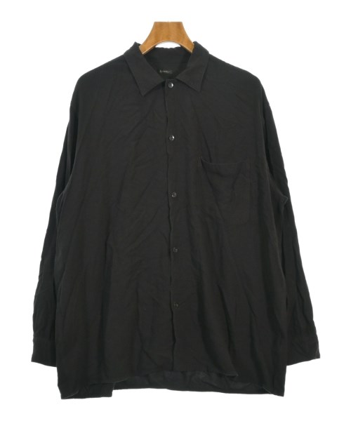 COMOLI(コモリ)カジュアルシャツ 黒 サイズ:4(XL位)/2200672847035