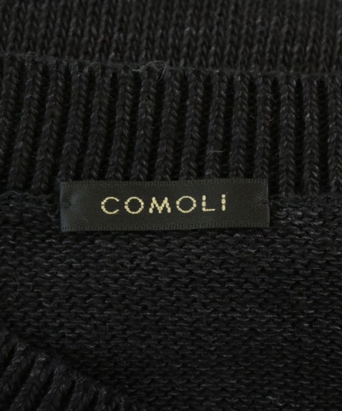 COMOLI（コモリ）ニット・セーター 黒 サイズ:3(L位) メンズ/2200671519100