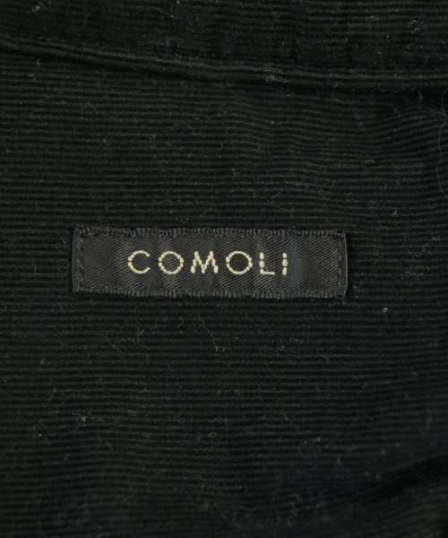 COMOLI（コモリ）カジュアルシャツ 黒 サイズ:2(M位) メンズ/2200671519117
