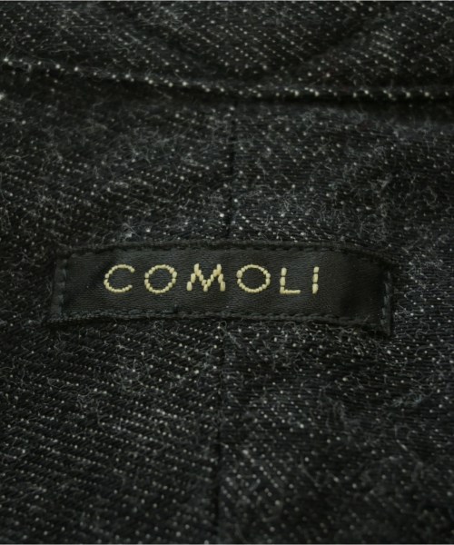 COMOLI（コモリ）カジュアルシャツ 黒 サイズ:1(S位) メンズ/2200676771022