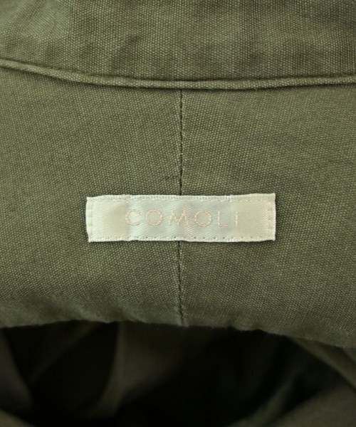 COMOLI（コモリ）カジュアルシャツ カーキ サイズ:3(L位) メンズ/2200674974074