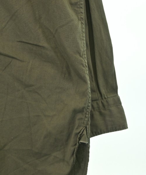 COMOLI（コモリ）カジュアルシャツ カーキ サイズ:3(L位) メンズ/2200674974074