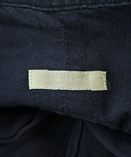 COMOLI（コモリ）カジュアルシャツ 紺 サイズ:3(L位) メンズ/2200674974135