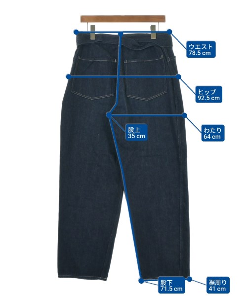 COMOLI（コモリ）デニムパンツ 紺 サイズ:2(M位) メンズ/2200680075079