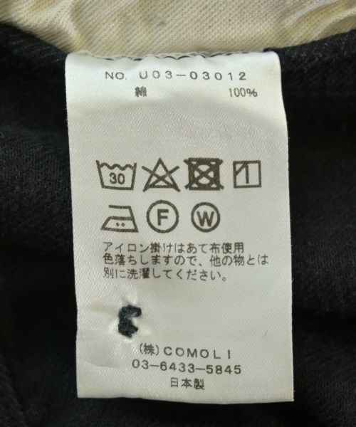 COMOLI（コモリ）デニムパンツ 黒 サイズ:3(L位) メンズ/2200699123013