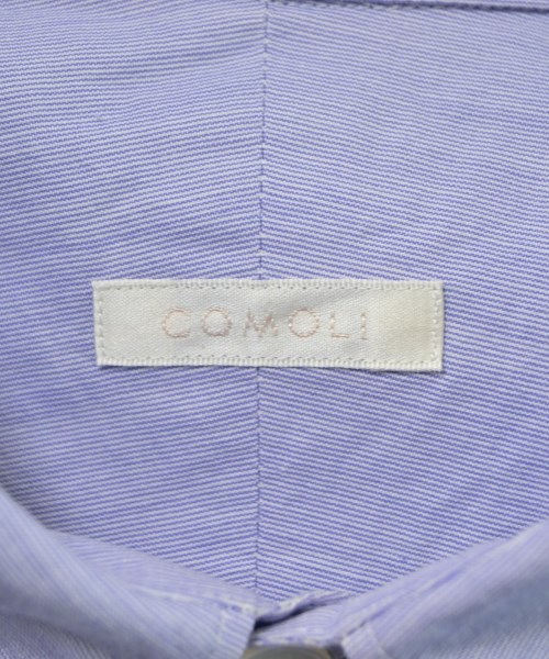 COMOLI（コモリ）カジュアルシャツ 青 サイズ:2(M位) メンズ/2200699085052