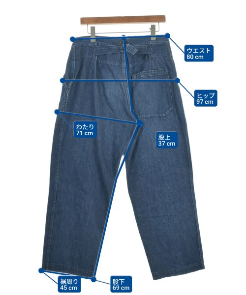 COMOLI（コモリ）デニムパンツ 青 サイズ:2(M位) メンズ/2200654349014