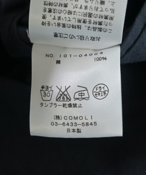 COMOLI（コモリ）チェスターコート 紺 サイズ:1(S位) メンズ/2200654742099