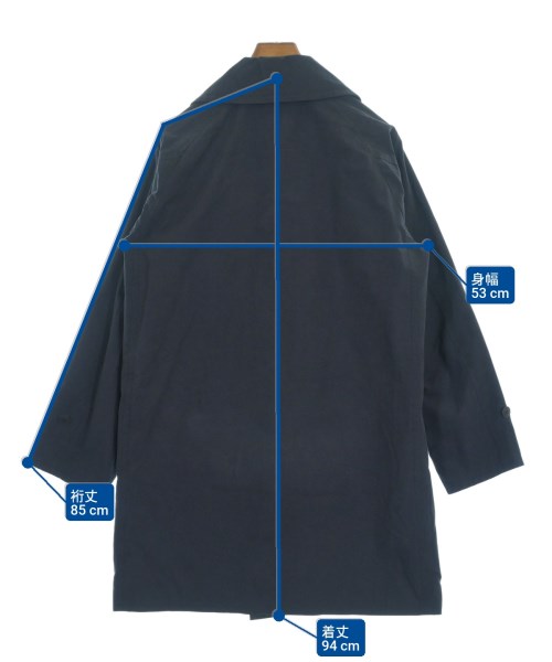 COMOLI（コモリ）チェスターコート 紺 サイズ:1(S位) メンズ/2200654742099