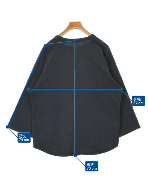 COMOLI（コモリ）Tシャツ・カットソー 黒 サイズ:2(M位) メンズ/2200655795049