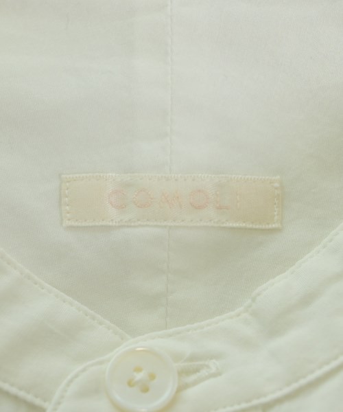 COMOLI（コモリ）カジュアルシャツ 白 サイズ:1(S位) メンズ/2200646236186