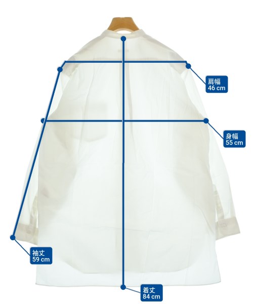 COMOLI（コモリ）カジュアルシャツ 白 サイズ:2(M位) メンズ/2200646236193
