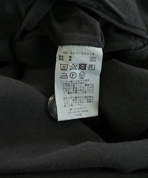 COMOLI（コモリ）その他 黒 サイズ:F メンズ/2200649900015
