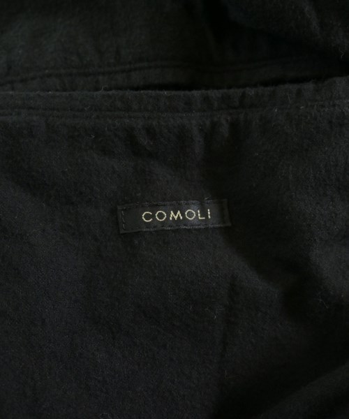 COMOLI（コモリ）カバーオール 黒 サイズ:3(L位) メンズ/2200653323022