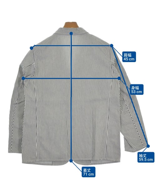 COMOLI（コモリ）カジュアルジャケット 紺 サイズ:1(S位) メンズ/2200653587011