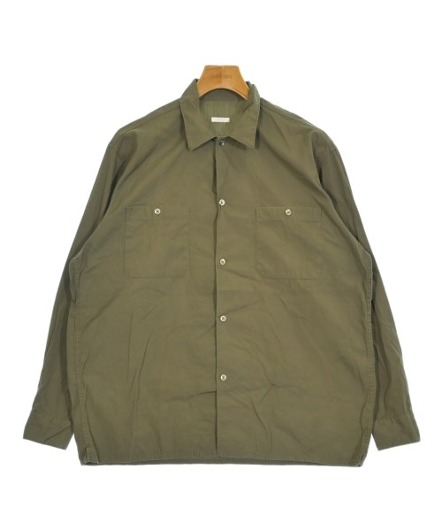 COMOLI(コモリ)カジュアルシャツ カーキ サイズ:3(L位)/2200656438068