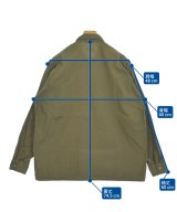 COMOLI（コモリ）カジュアルシャツ カーキ サイズ:3(L位) メンズ/2200656438068