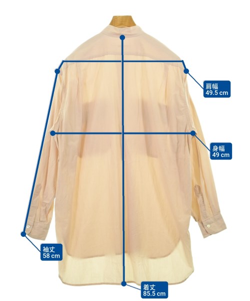 COMOLI（コモリ）カジュアルシャツ ピンク サイズ:2(M位) メンズ/2200656486014